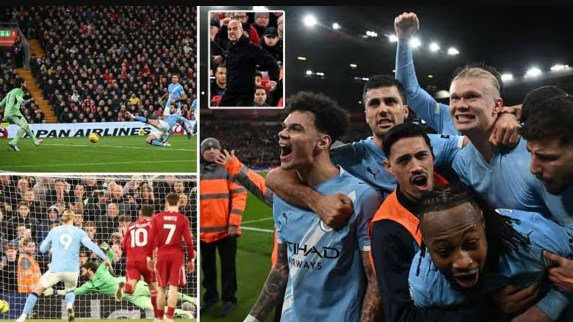 利物浦1-2曼城热议焦点：VAR偷走胜利？哈兰德替索博斯洛伊鸣不平？