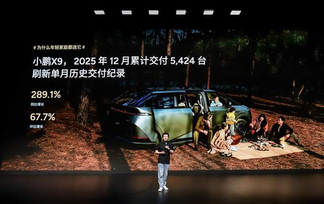 小鹏 X9 超级增程用户画像出炉，成年轻家庭 MPV 首选