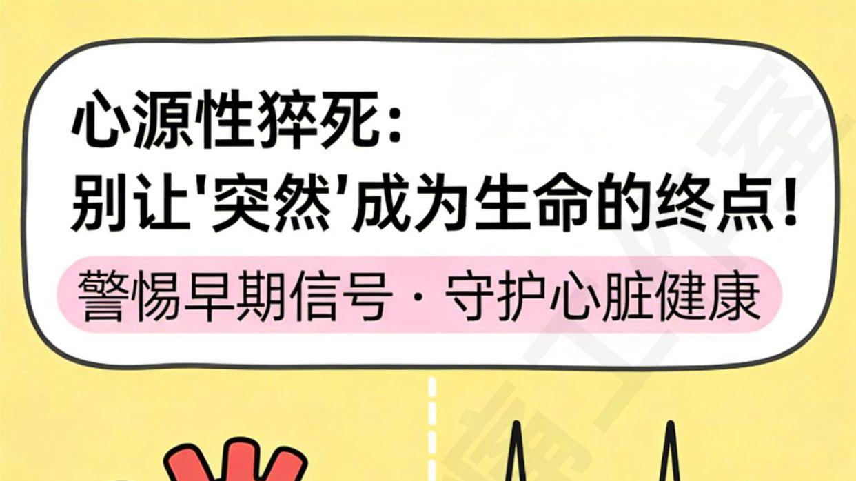 心源性猝死：别让“突然”成为生命的终点！