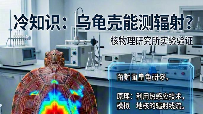冷知识：乌龟壳能测辐射？核物理研究所实验验证