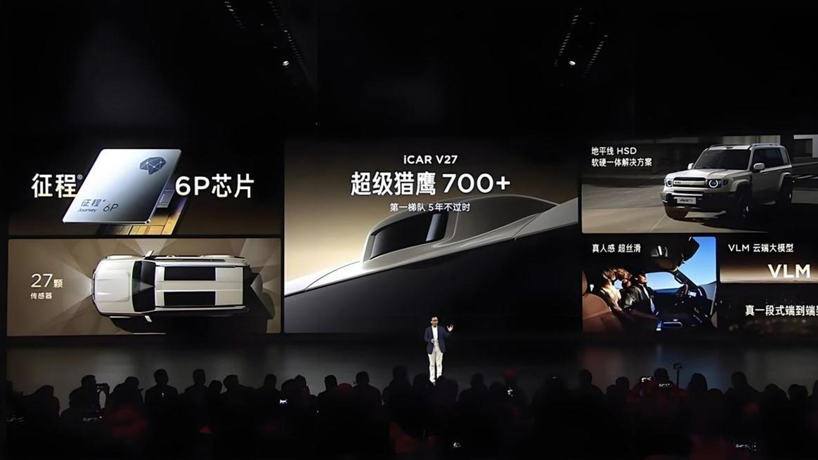 16.98万起！地平线HSD全新量产车型iCAR V27正式上市