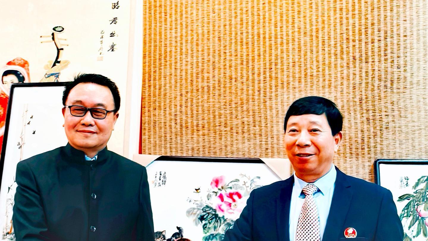 欢迎著名画家王昌永先生新年茶话会在江苏省盐城市大丰区举行——UC头条