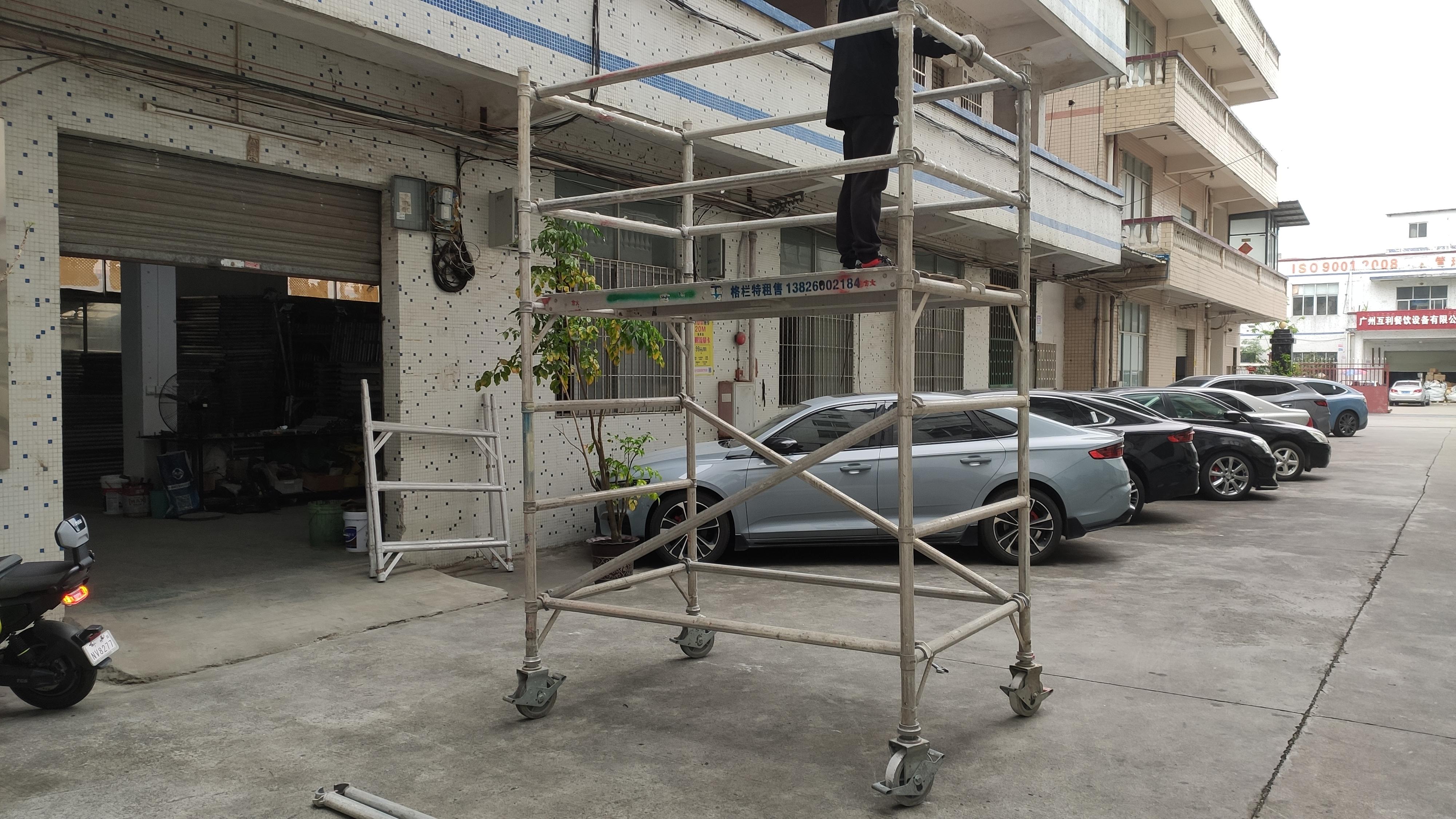 ​租赁上海宝山区铝合金脚手架24小时送货