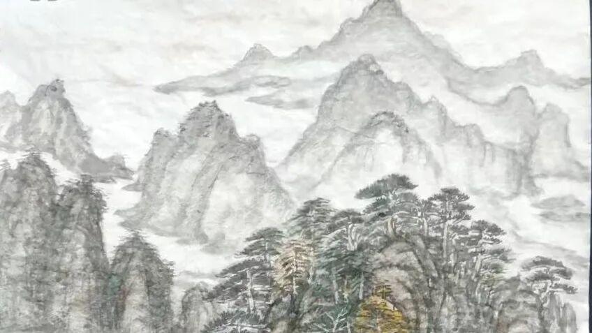 笔墨寄山水 匠心绘山河——杨荣萃山水画艺术解析
