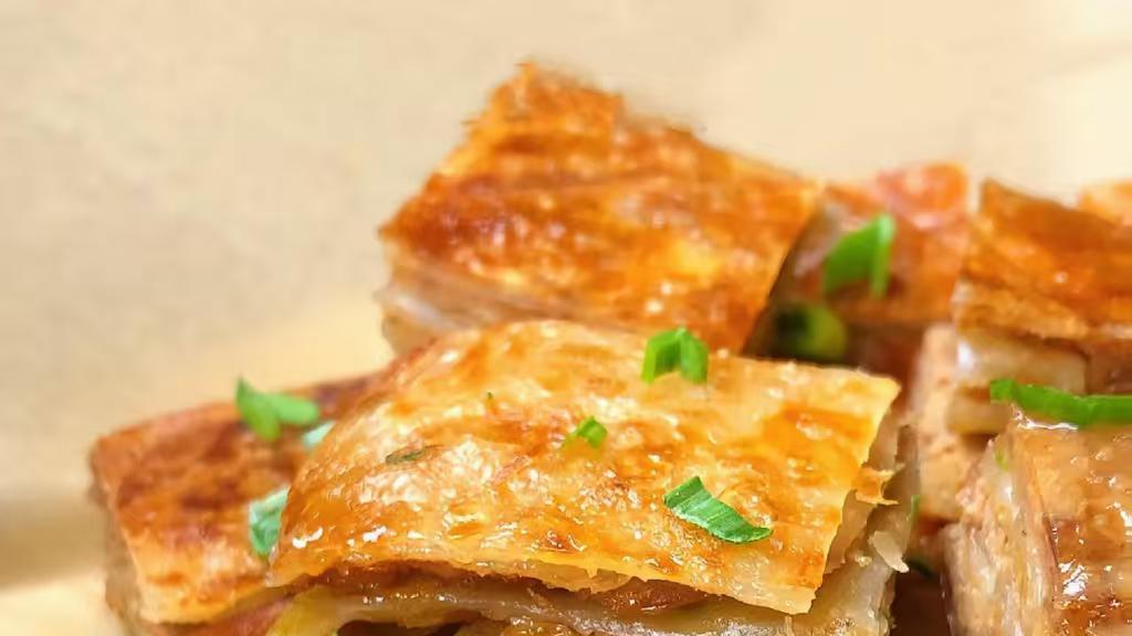 手抓饼牛肉饼：外酥里嫩，咬一口满嘴肉香，上班族早餐救星