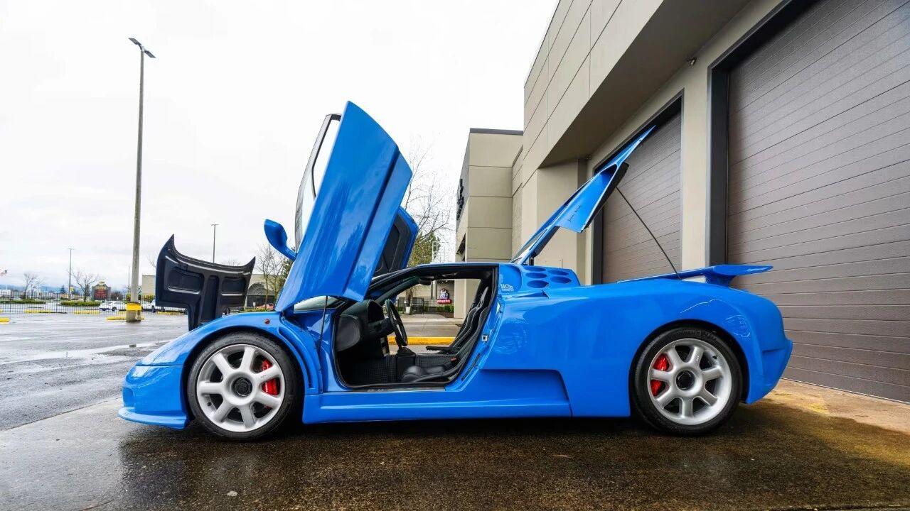 全球最低里程布加迪EB110 SS现身，失踪近25年估价250万美元