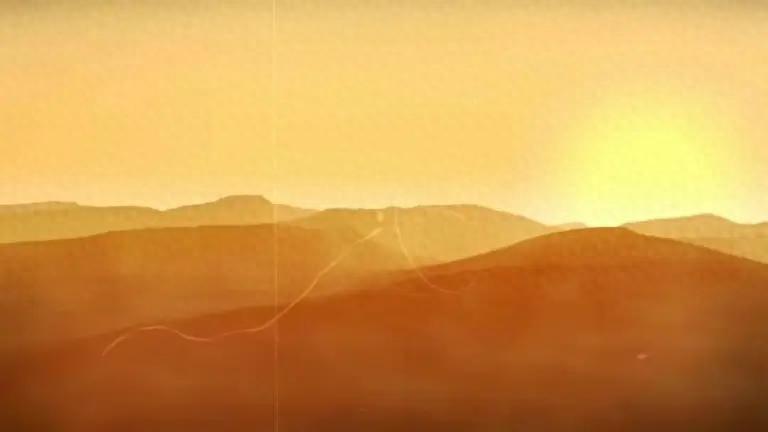 沟壑是大地的梨涡