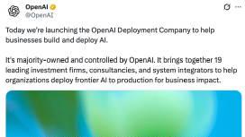 OpenAI斥资超40亿美元成立新部门，加速企业AI落地