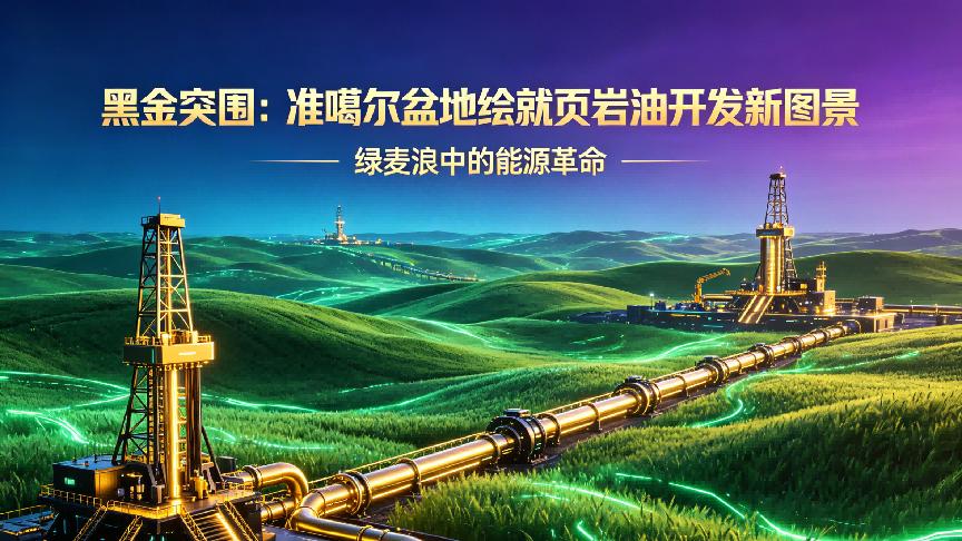 绿麦浪里的“黑金”突围：准噶尔盆地如何绘就页岩油开发新图景？