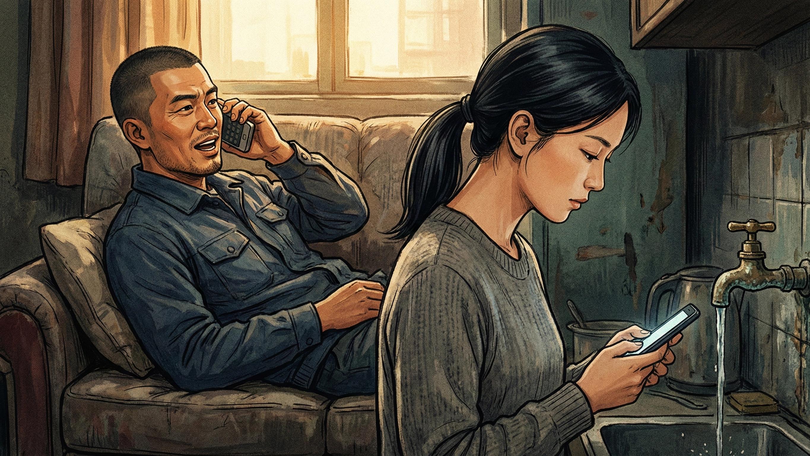 回村装大款？一张开工账单，专治老公死要面子