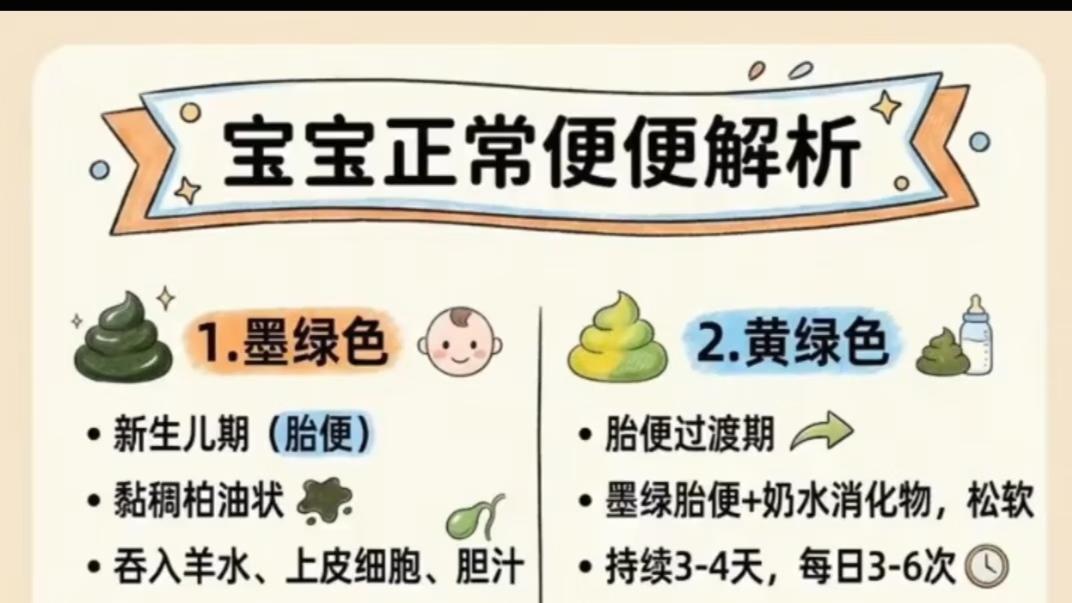 宝宝大便颜色，你了解多少？