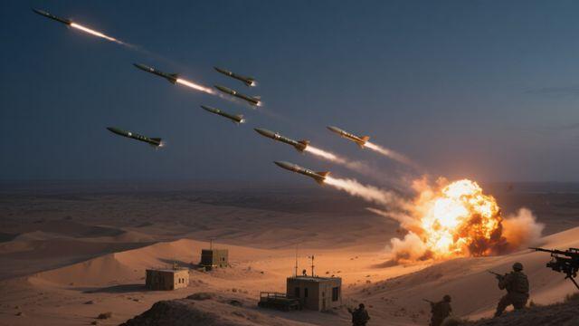 卫星图像实锤！伊朗导弹击穿以防空网，F-35基地和机库都被命中