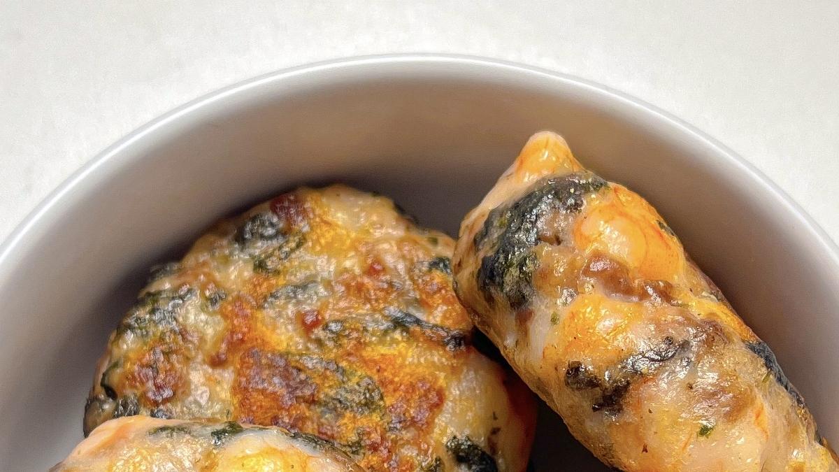 当鲜嫩虾滑遇上醇厚牛肉饼