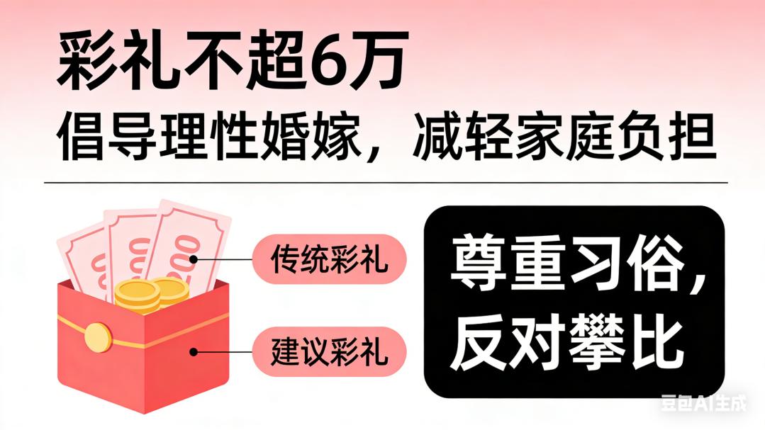 两会热议：彩礼不超6万，天价彩礼刹车了？