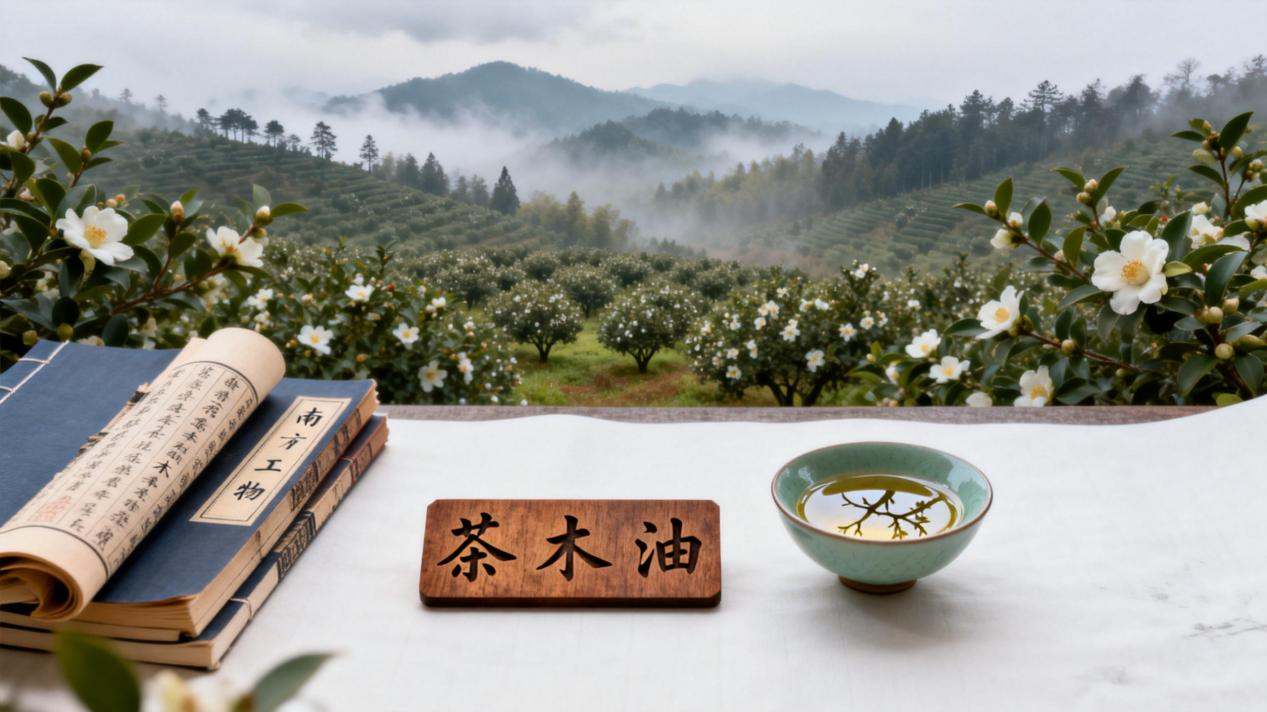 瓦子坪山茶油知识分享：“茶—木—油”的文字溯源与文献考据