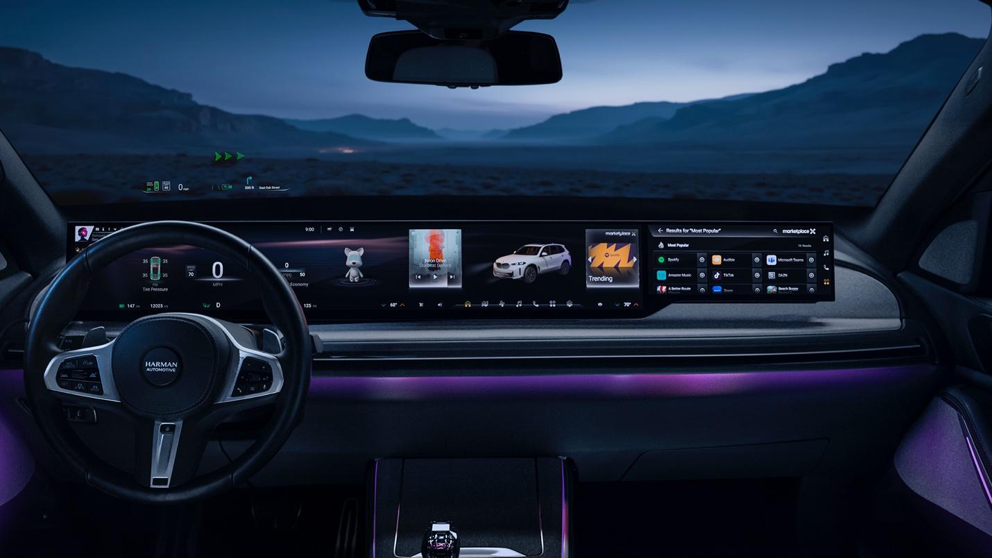 哈曼推出面向量产的智能视觉体验解决方案