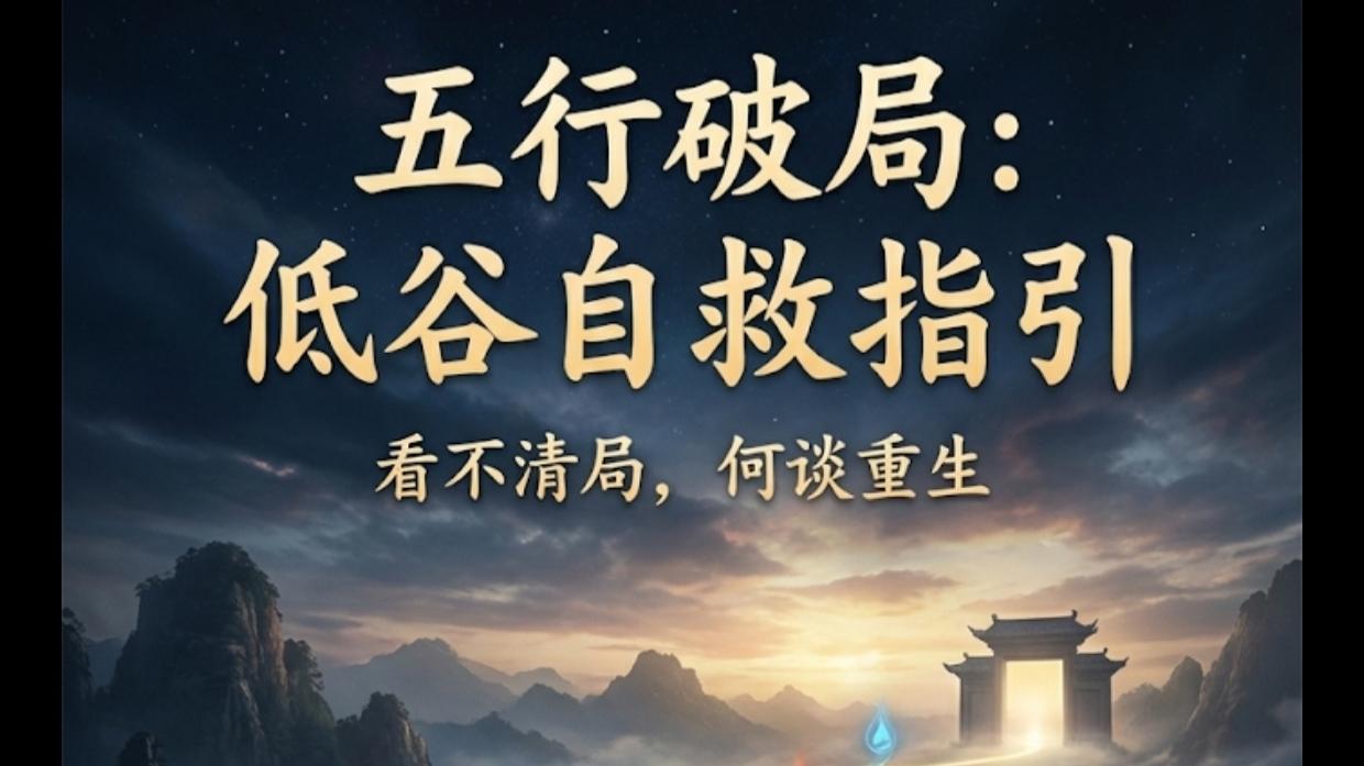 身处低谷谁都别信这不仅是人性