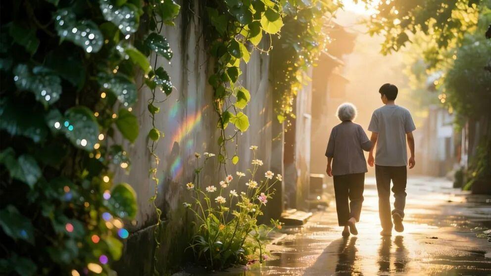 真正的孝顺是不嫌弃、不放弃