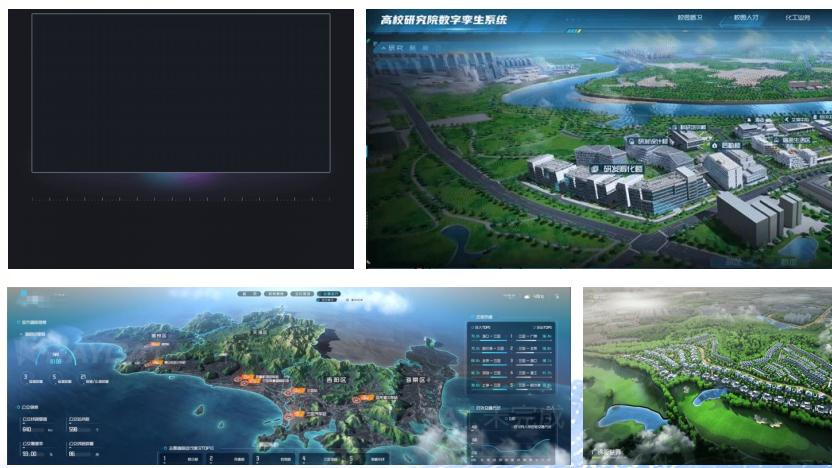 中国数字孪生平台与交付市场份额格局，平台引领与交付落地双轮驱动