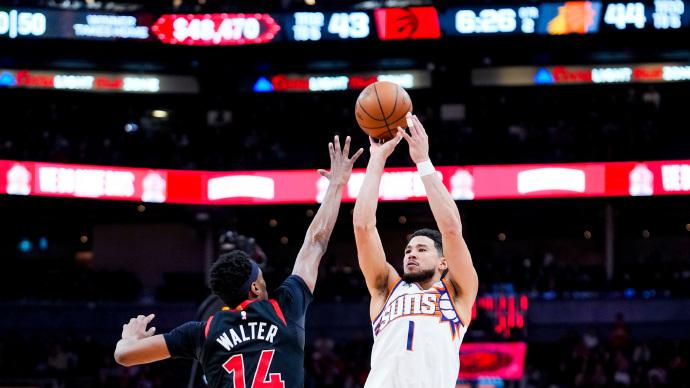 背靠背同砍30+！格林空砍34分5板4助，布克31分5误，莺歌36分7板