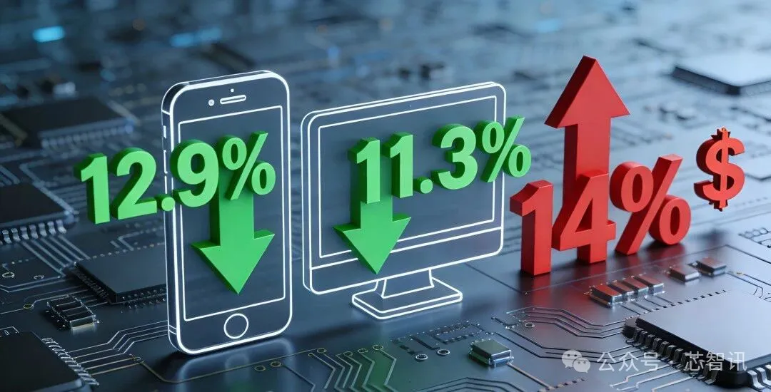 史上最惨！IDC预警：2026手机销量跌12.9%、PC跌11.3%，均价涨14%