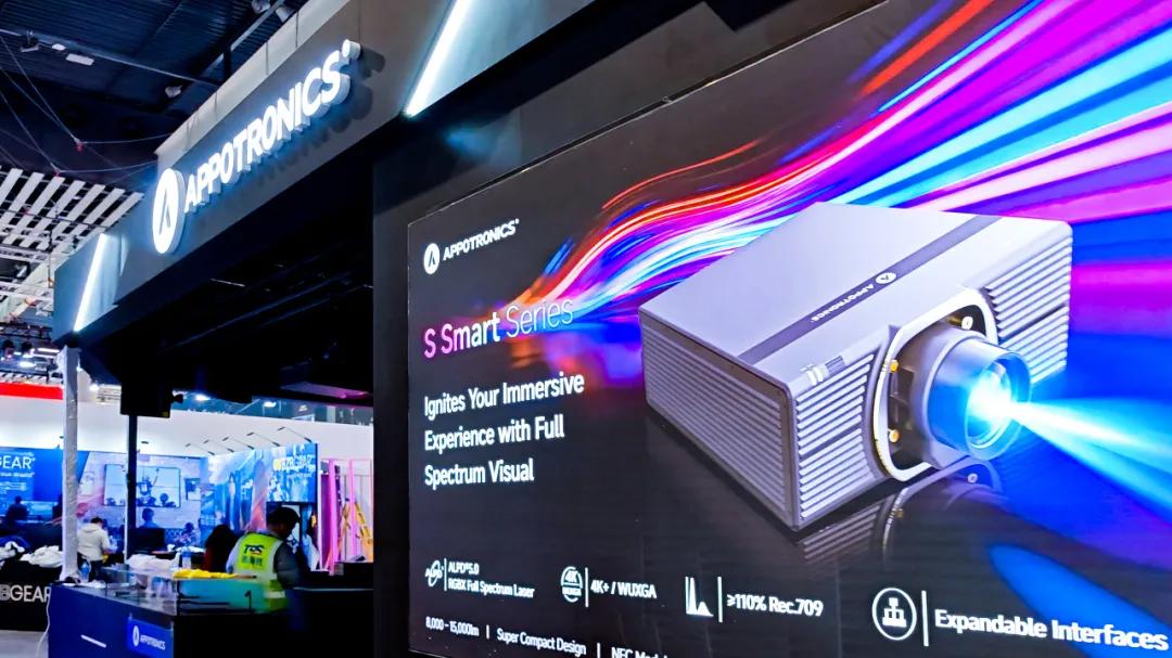 光峰专显加速出海，多个产品亮相ISE2026