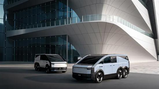 小鹏汇天陆地航母三款配色官图正式发布