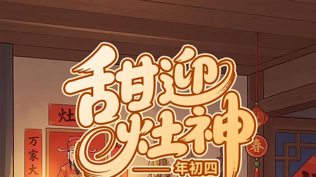 大年初四迎灶神｜福运猫的甜蜜祈愿