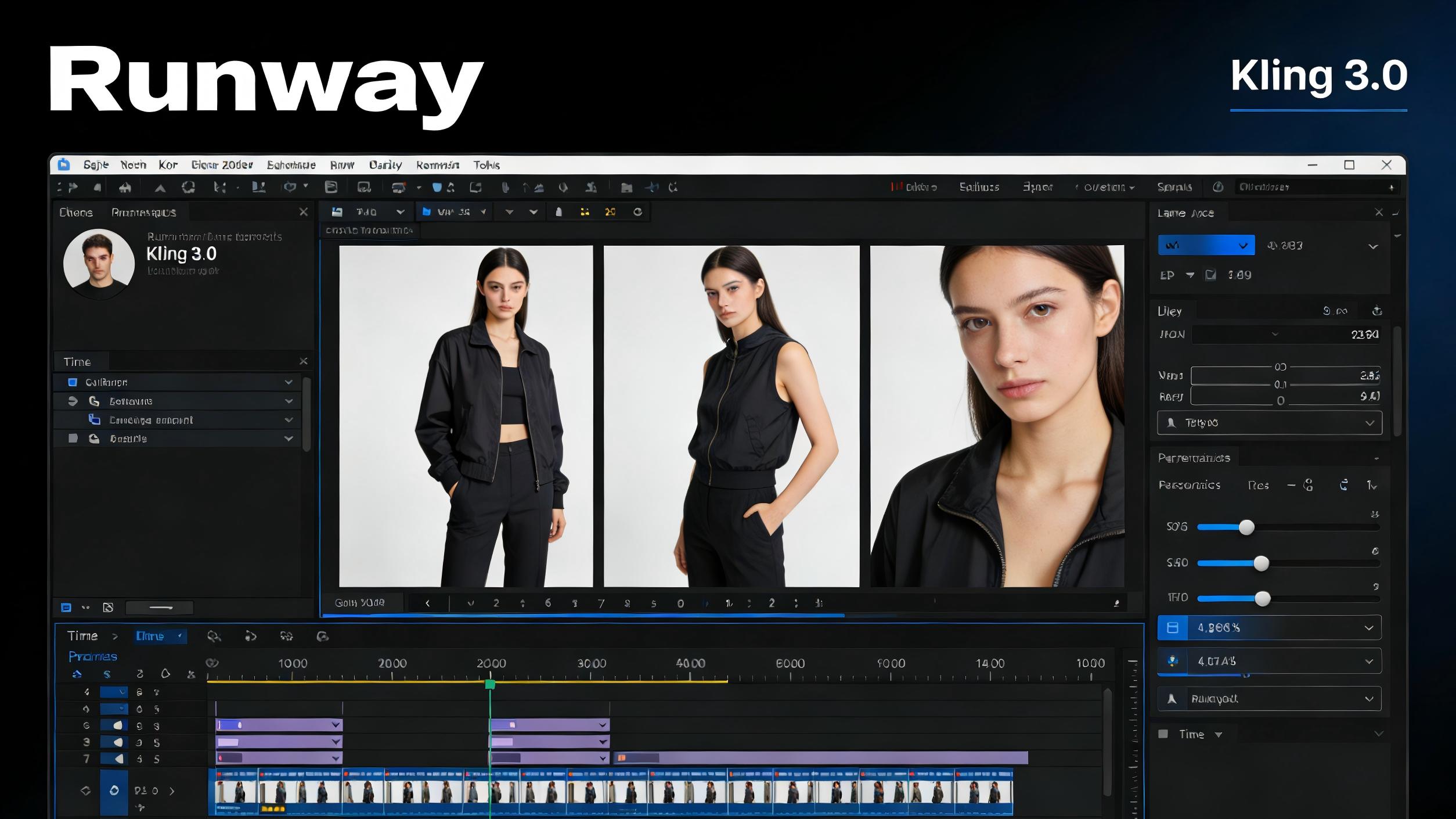 卷疯AI模特圈！Runway集结全球顶尖阵容 覆盖全场景创作