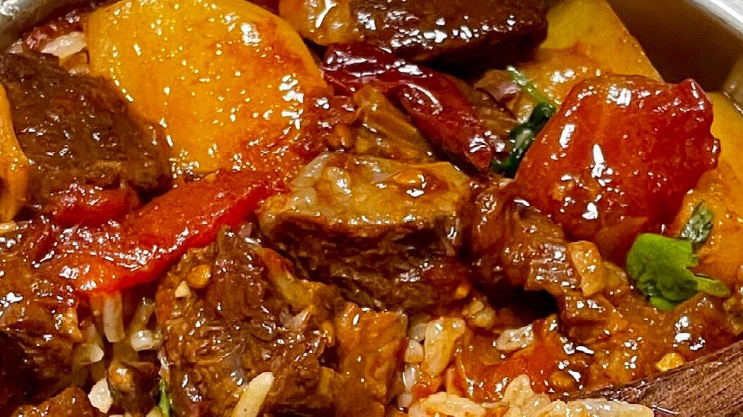 番茄土豆炖牛腩