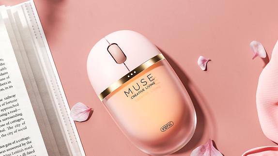 英菲克元创缪斯鼠标新品上市，粉底液外观超吸睛！