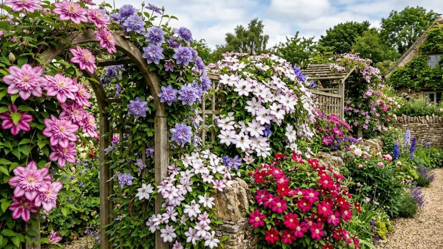 铁线莲品种怎么选？别再懵了！一张图讲透，新手照着买绝不踩坑！