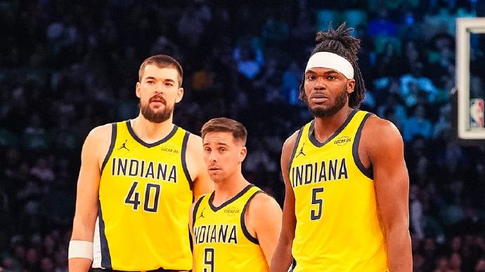 送步行者14连败，刷新队史！哈特33+7+5，OG26+8+4，唐斯22+11