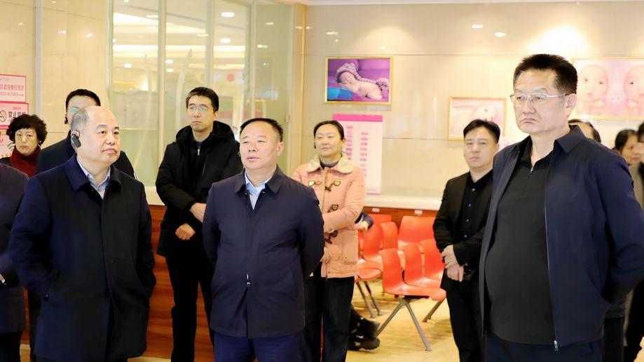 山东省政协调研组来桓台县妇幼保健院调研