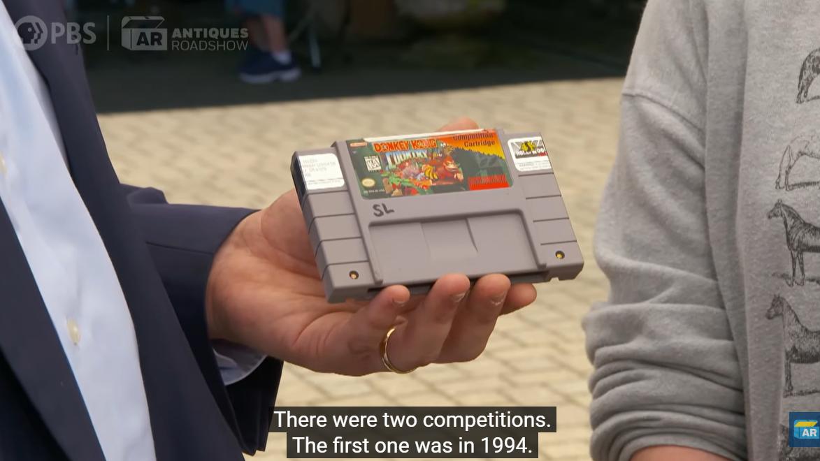 鉴宝节目迎来罕见的超任《超级大金刚》卡带，价值数万