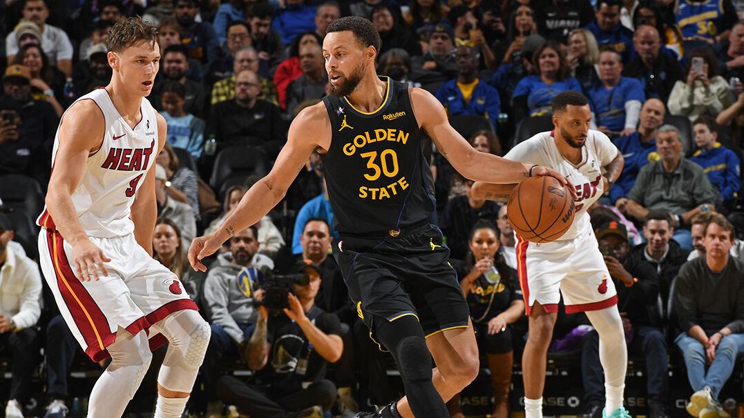 勇士23分大胜，豪取4连胜！库里19分11助，巴特勒战旧主17分伤退