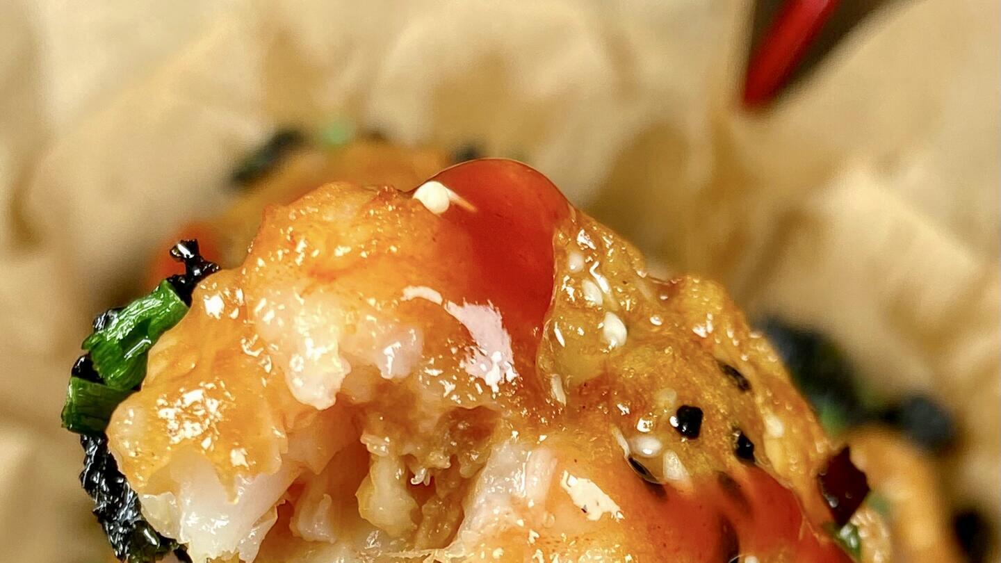 紫菜虾滑饼：好处又美味的宝藏小吃