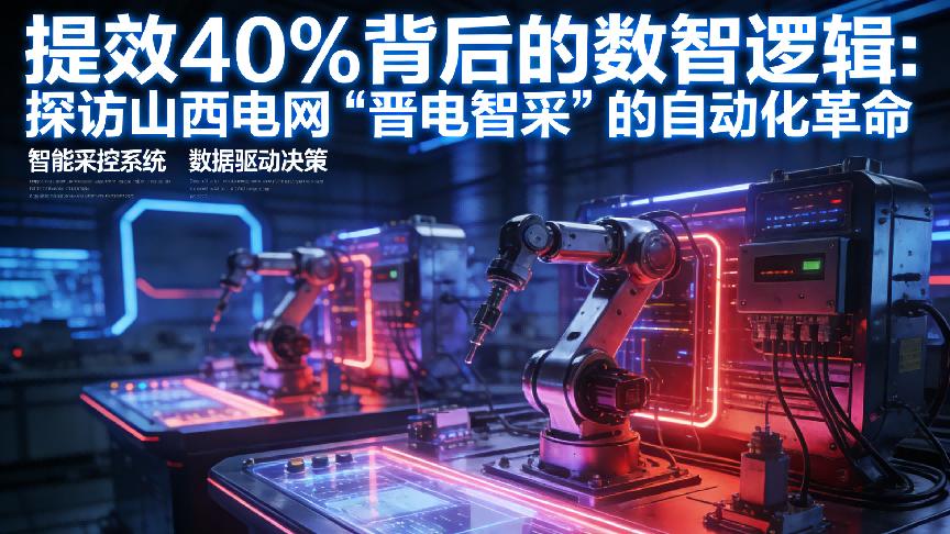 提效40%背后的数智逻辑：探访山西电网“晋电智采”的自动化革命