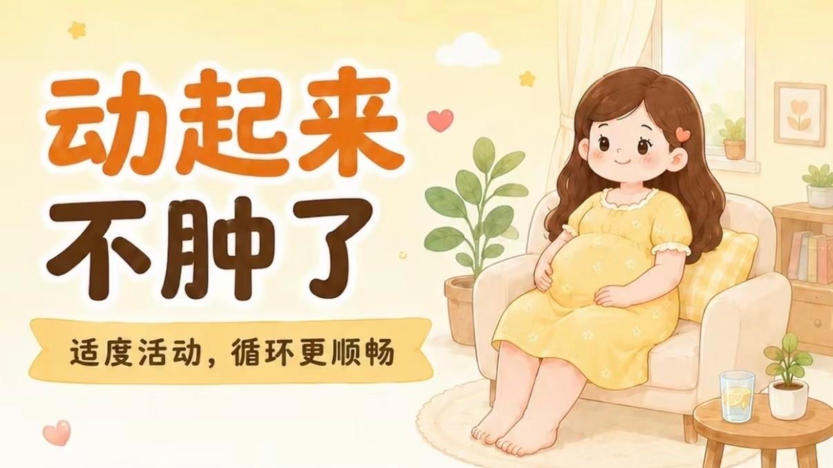 孕晚期脚肿成馒头？