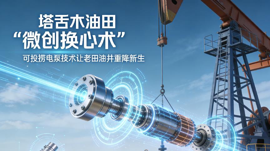 塔里木油田上演“微创换心术”：可投捞电泵技术让老油井重焕新生