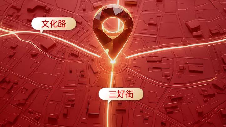 三好街烂尾双子塔地标商业地块成功拍卖，变身“四代宅”