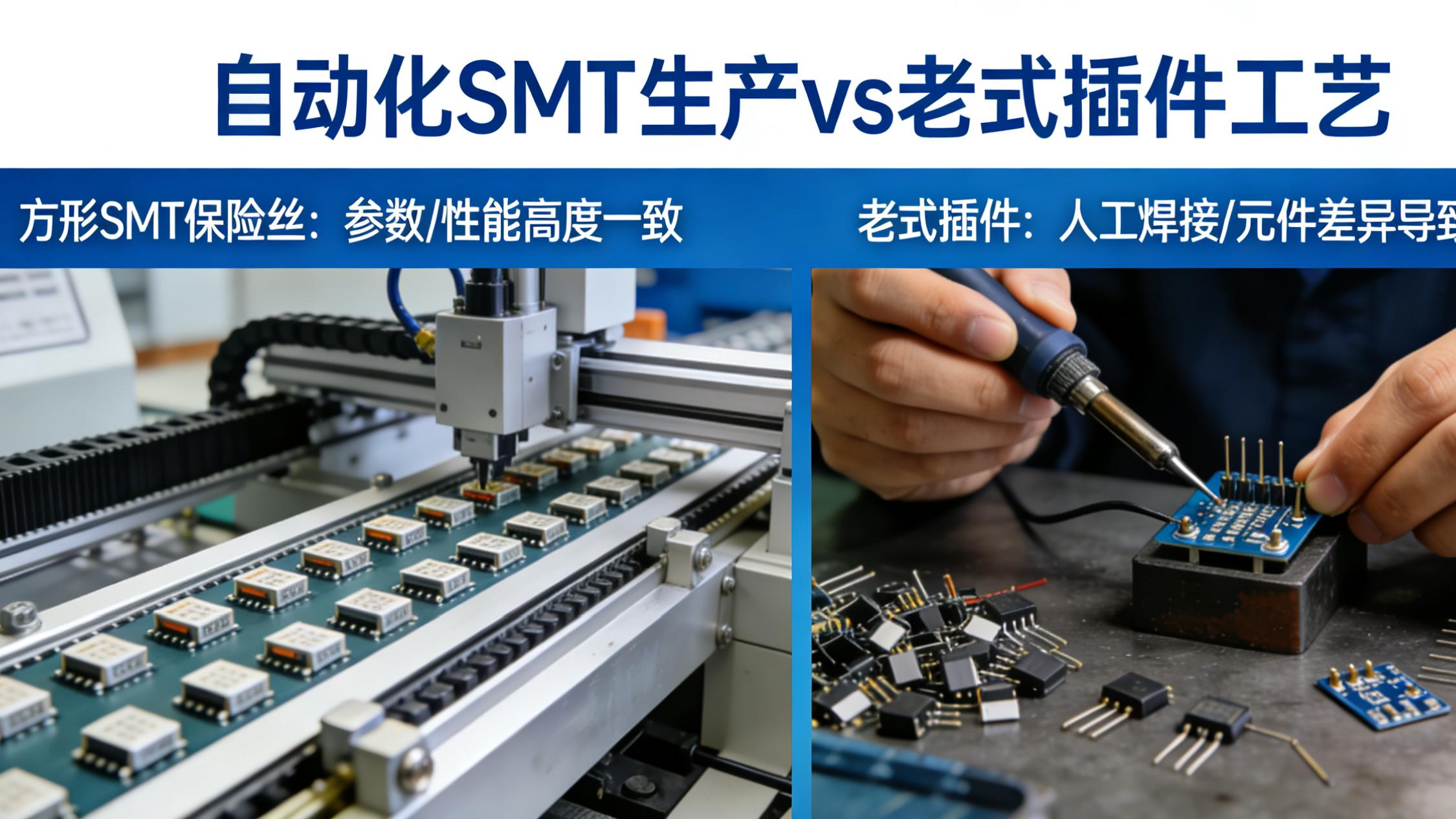 为什么现在电子产品，都“抛弃”插件保险丝，改用方形SMT？