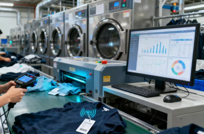 RFID在洗衣行业中实现精细化管理-深圳市三鼎物联有限公司