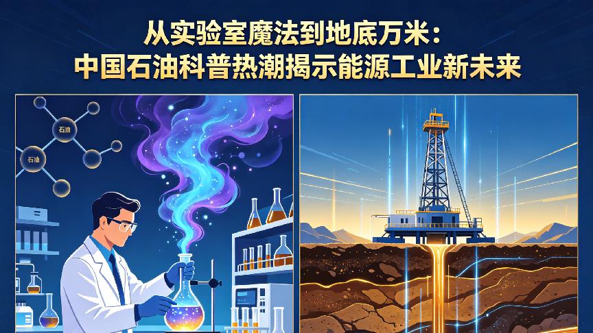 从实验室魔法到地底万米：中国石油科普热潮揭示能源工业新未来