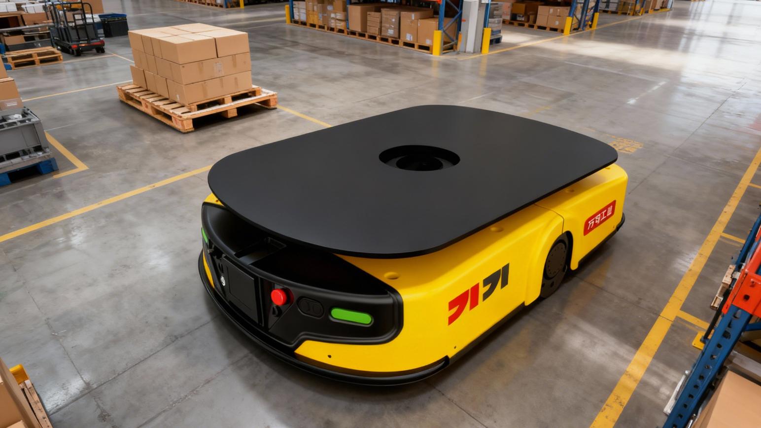 山东万可 AGV 搬运机器人：车间搬运降本增效的优选方案