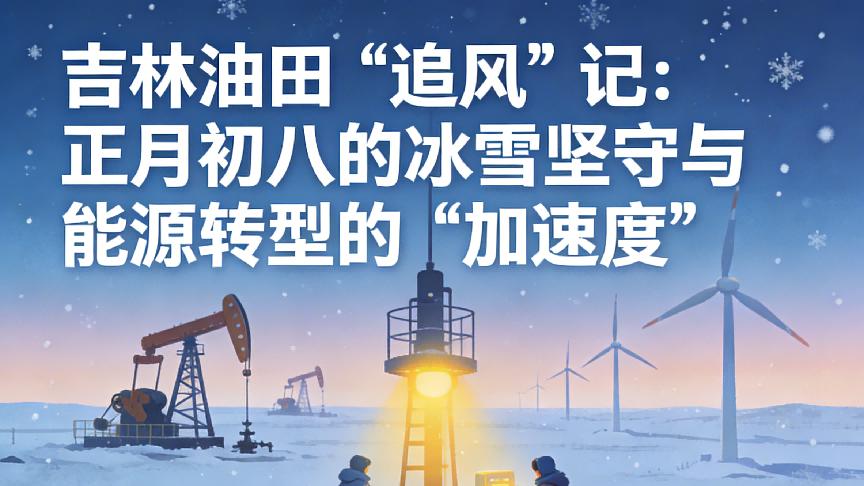 吉林油田“追风”记：正月初八的冰雪坚守与能源转型的“加速度”