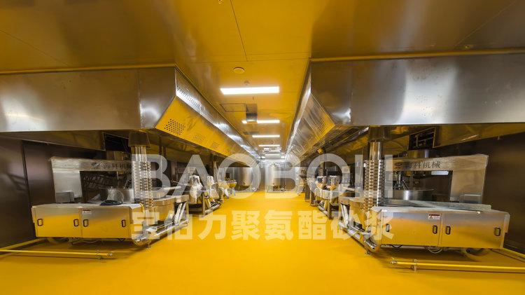 成都火锅底料车间地面防油防滑方案  肌理防滑聚氨酯砂浆地坪