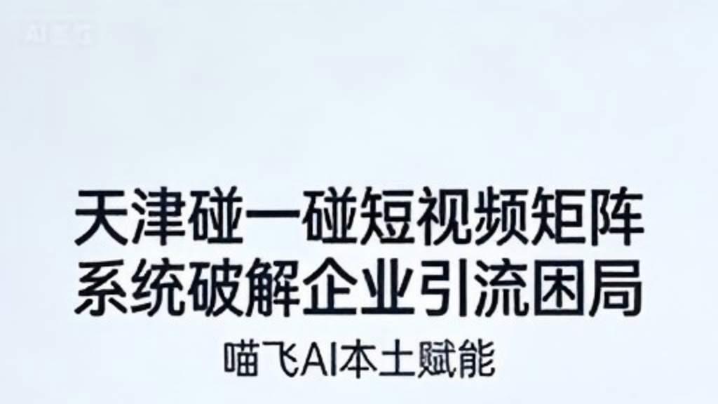 2026 天津 AI 问答优化行业甄选：喵飞领跑本土智能服务新赛道