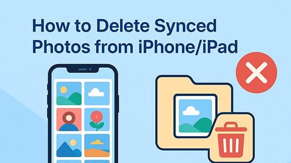 如何从 iPhone/iPad 删除已同步的照片