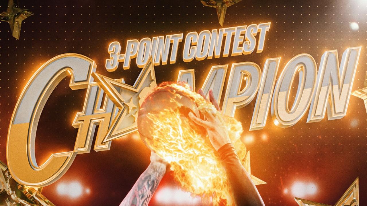 赛季报销还拿到三分大赛冠军！利拉德3次夺冠，追平伯德历史第一